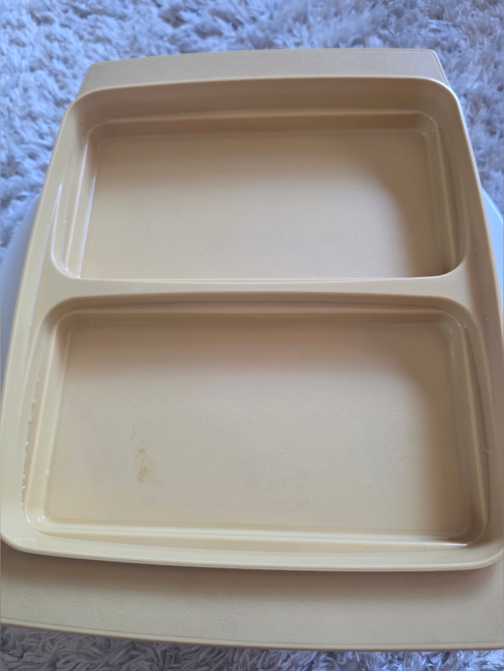 Vintage Tupperware Deviled Egg Holder Yellow - Picture 5 of 9